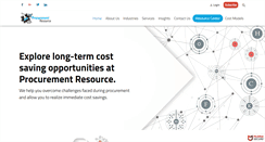 Desktop Screenshot of procurementresource.com